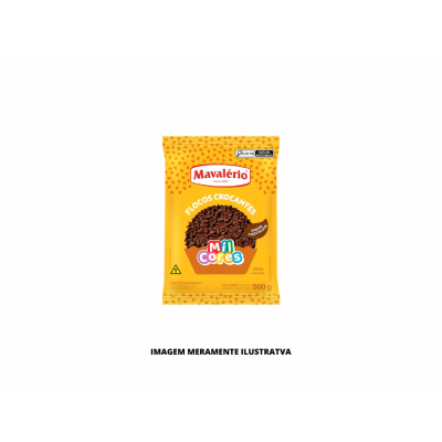 CONFEITO - MAVALERIO - 500g FLOCOS CROCANTES